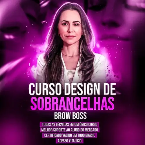 Curso Design de Sobrancelhas Brow Boss - Sandra Mayer